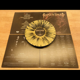 TEMPLE OF DREAD Hades Unleashed LP Gold | Black Splatter [VINYL 12